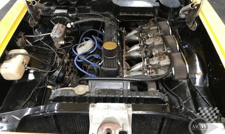 Holden Torana LC GTR Yellow Dolly Engine | Muscle Car Warehouse