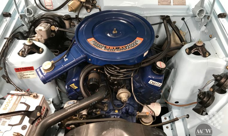 Ford Falcon XA GT RPO Sedan Skyview Blue Engine | Muscle Car Warehouse