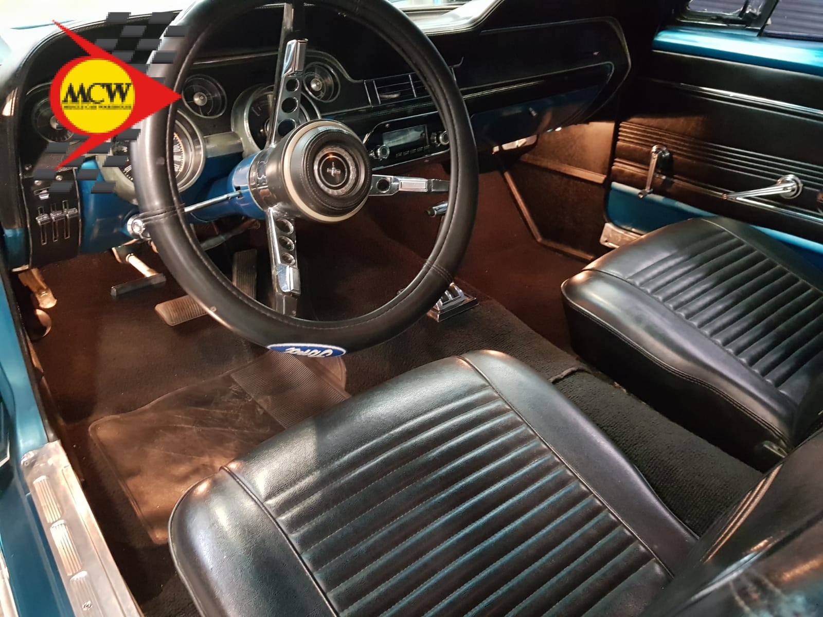 Ford Mustang 1967 Coupe Interior | Muscle Car Warehouse