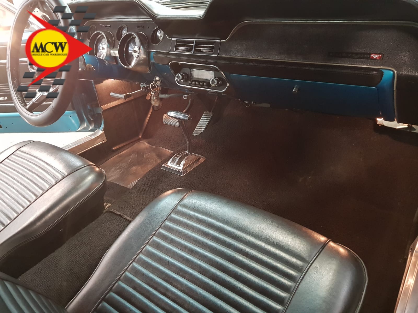 Ford Mustang 1967 Coupe Interior | Muscle Car Warehouse