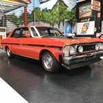 FALCON XW GTHO Phase2 Brambles Red | Muscle Car Warehouse
