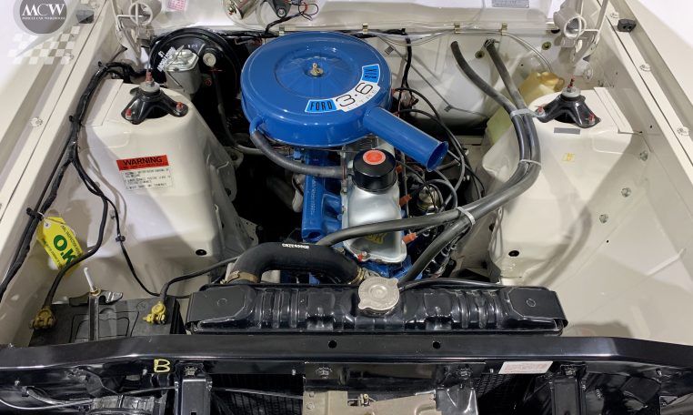 Ford Fairmont Wagon Polar White Engine | Muscle Car Warehouse