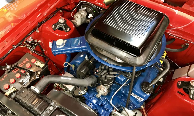 Ford Falcon XY GT Track Red Engine | Muscle Car Warehouse