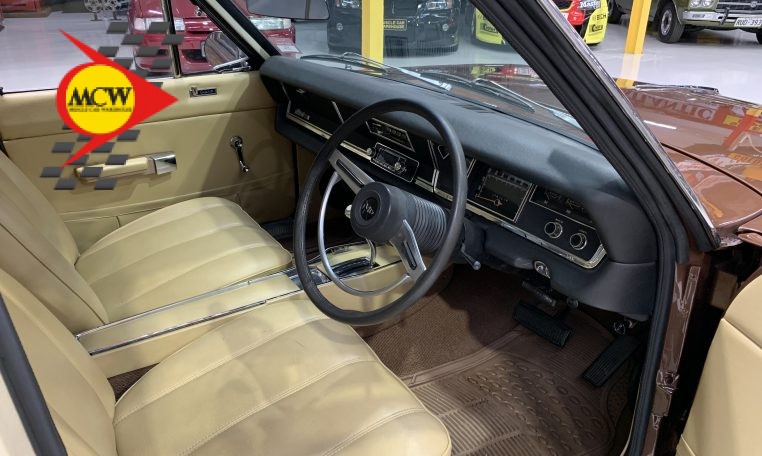 1969 Chrysler VF Valiant VIP Sedan Interior | Muscle Car Warehouse