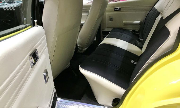 Ford Falcon XB GT Yellow Blaze Interior | Muscle Car Warehouse