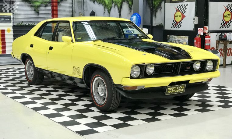 Ford Falcon XB GT Yellow Blaze | Muscle Car Warehouse