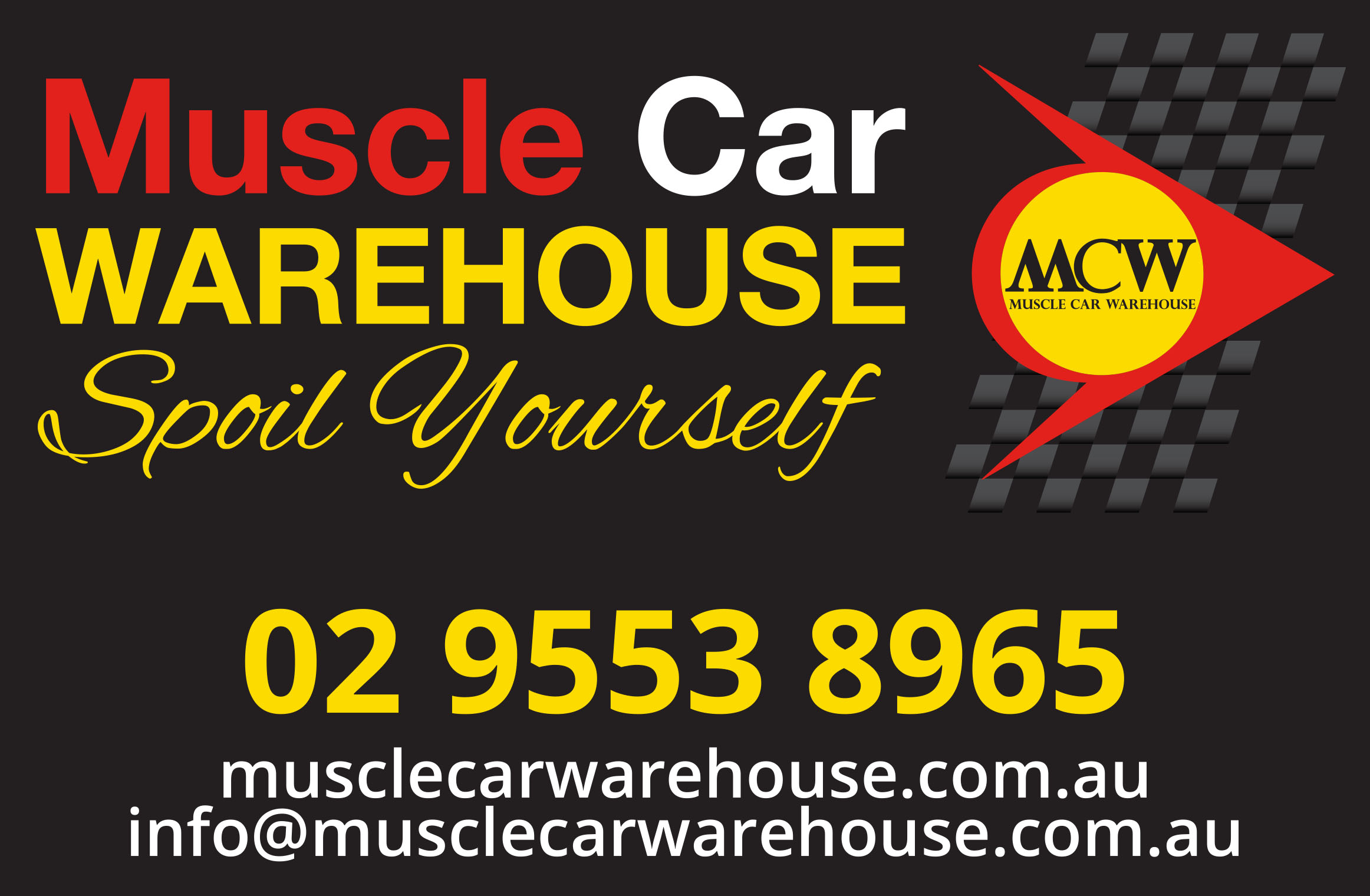 Muscle Car Warehouse Print