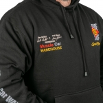 Hoodie With Zip - Muscle Car Warehouse