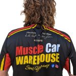 Sublimated Round Neck T-Shirt Back - Muscle Car Warehouse