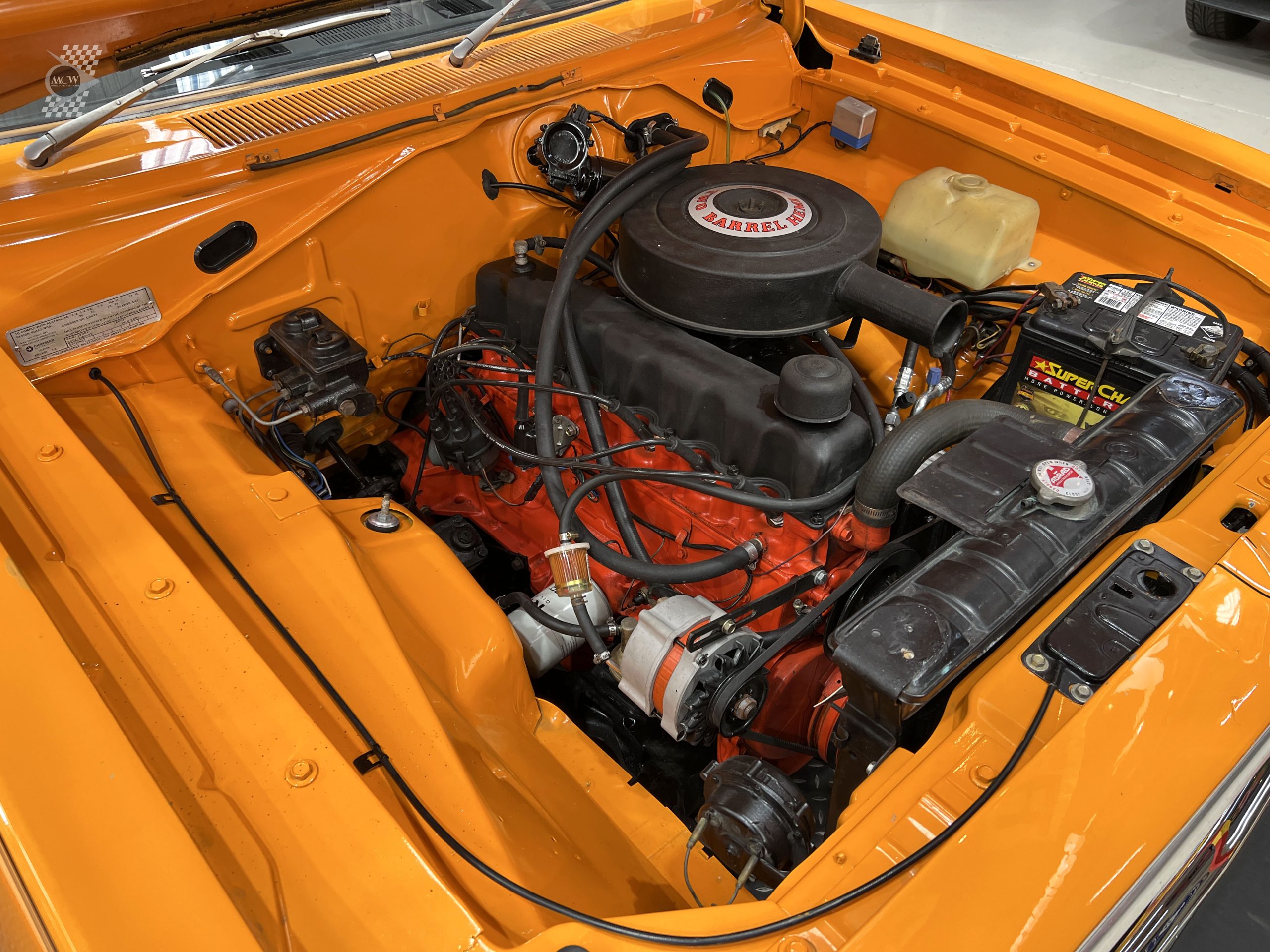 1972 Valiant Charger VH Coupe Engine - Muscle Car Warehouse