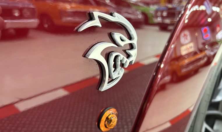2018 Dodge Challenger Hellcat SRT Closeup - Muscle Car Warehouse
