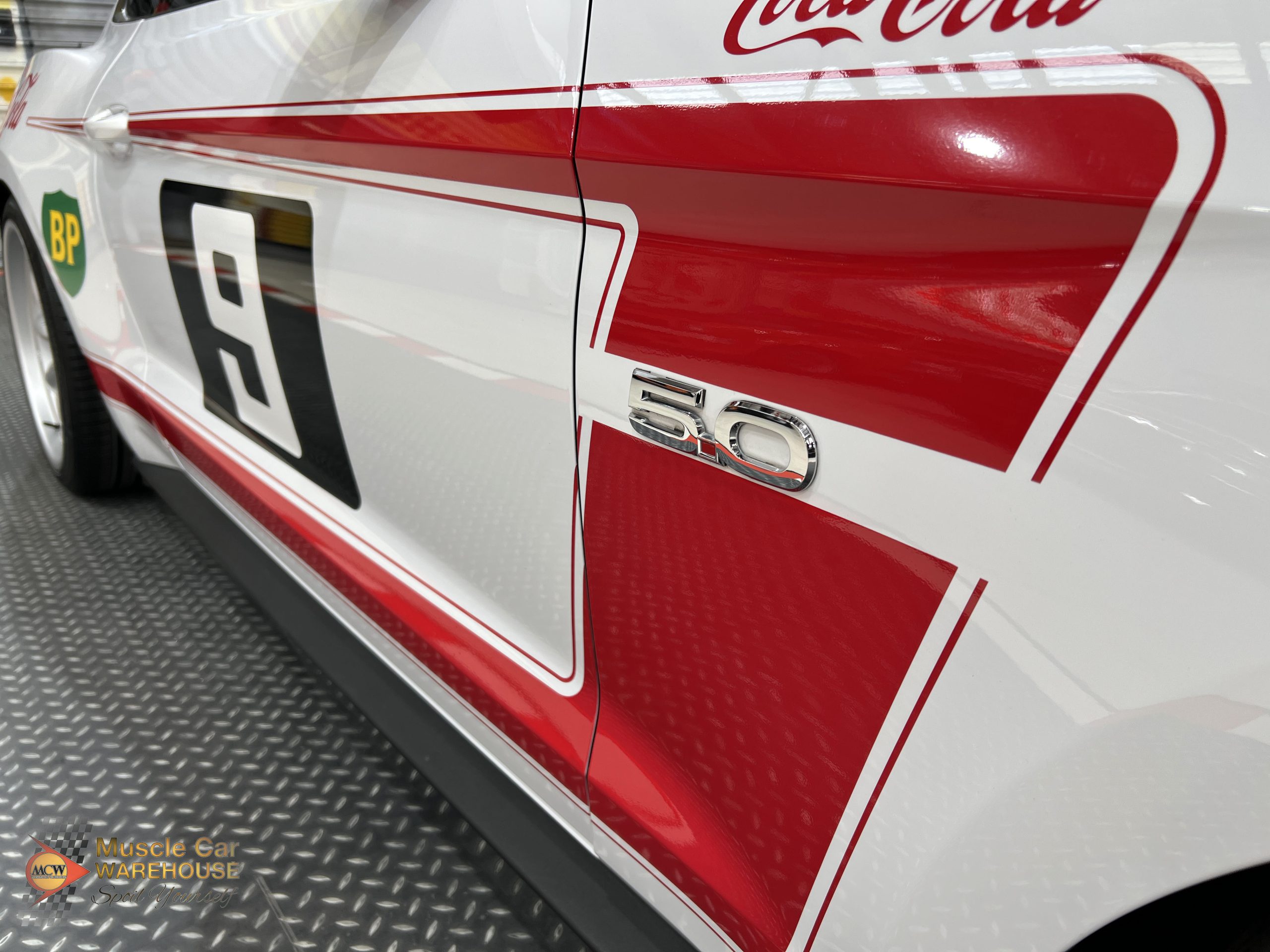 2017 Mustang GT Fastback 5.0 Closeup - Muscle Car Warehouse