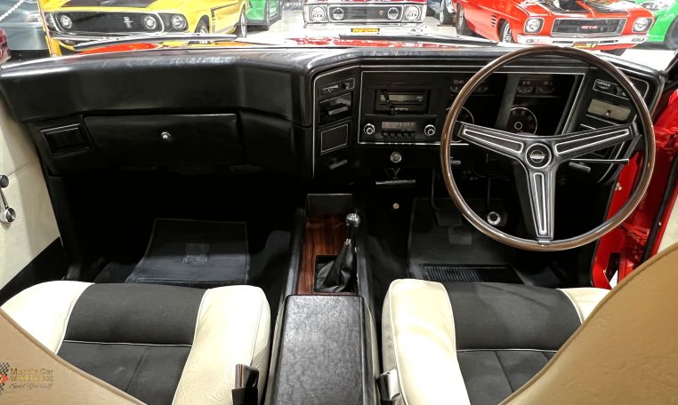 1973 Ford Falcon XA GT RPO83 Hardtop Interior - Muscle Car Warehouse